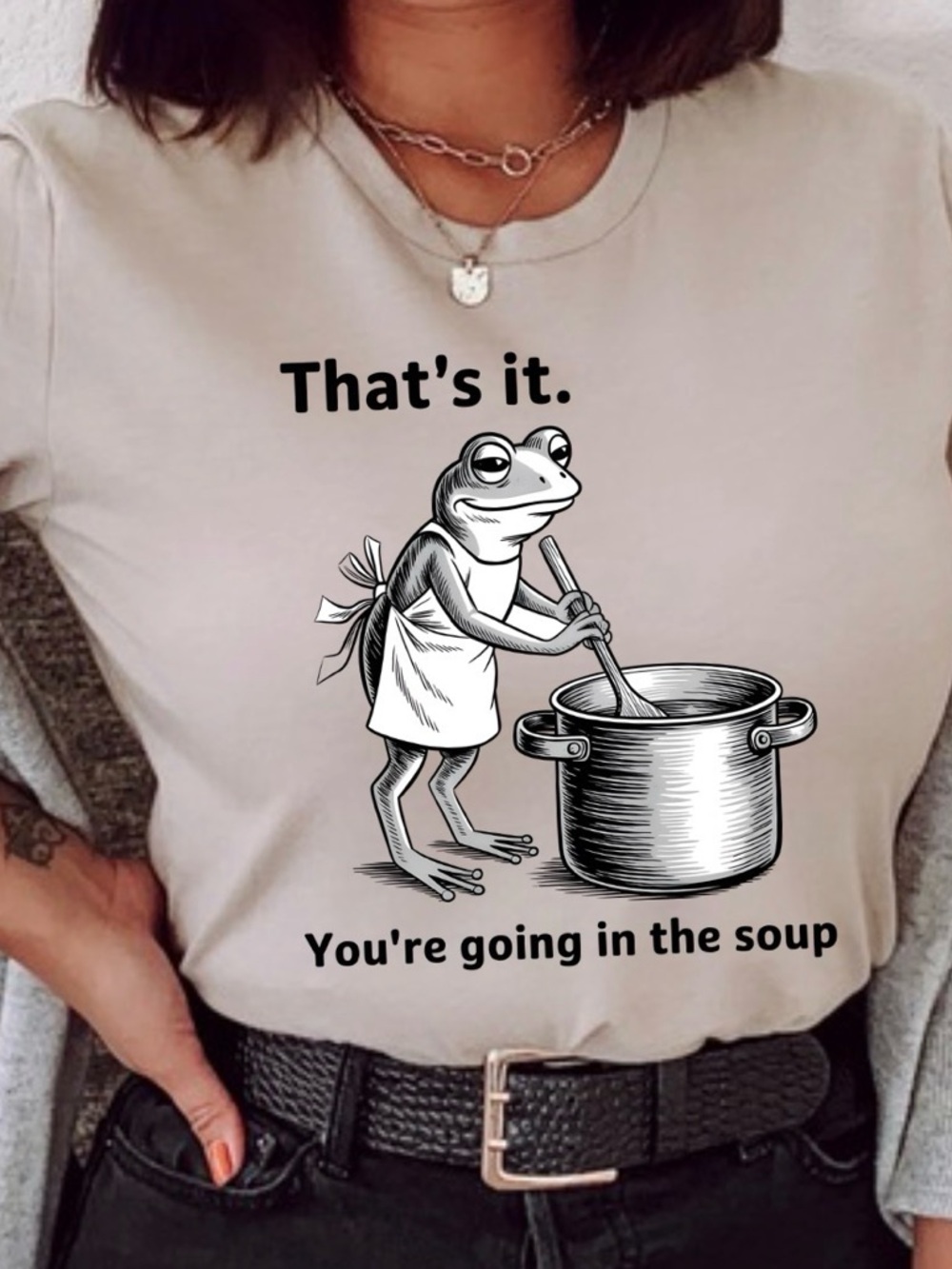 NEW Dark Humor Shirt, Funny Sayings Shirt, Sarcastic Shirts, S-5X Frog